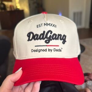 DadGang Red and Cream Cap XL